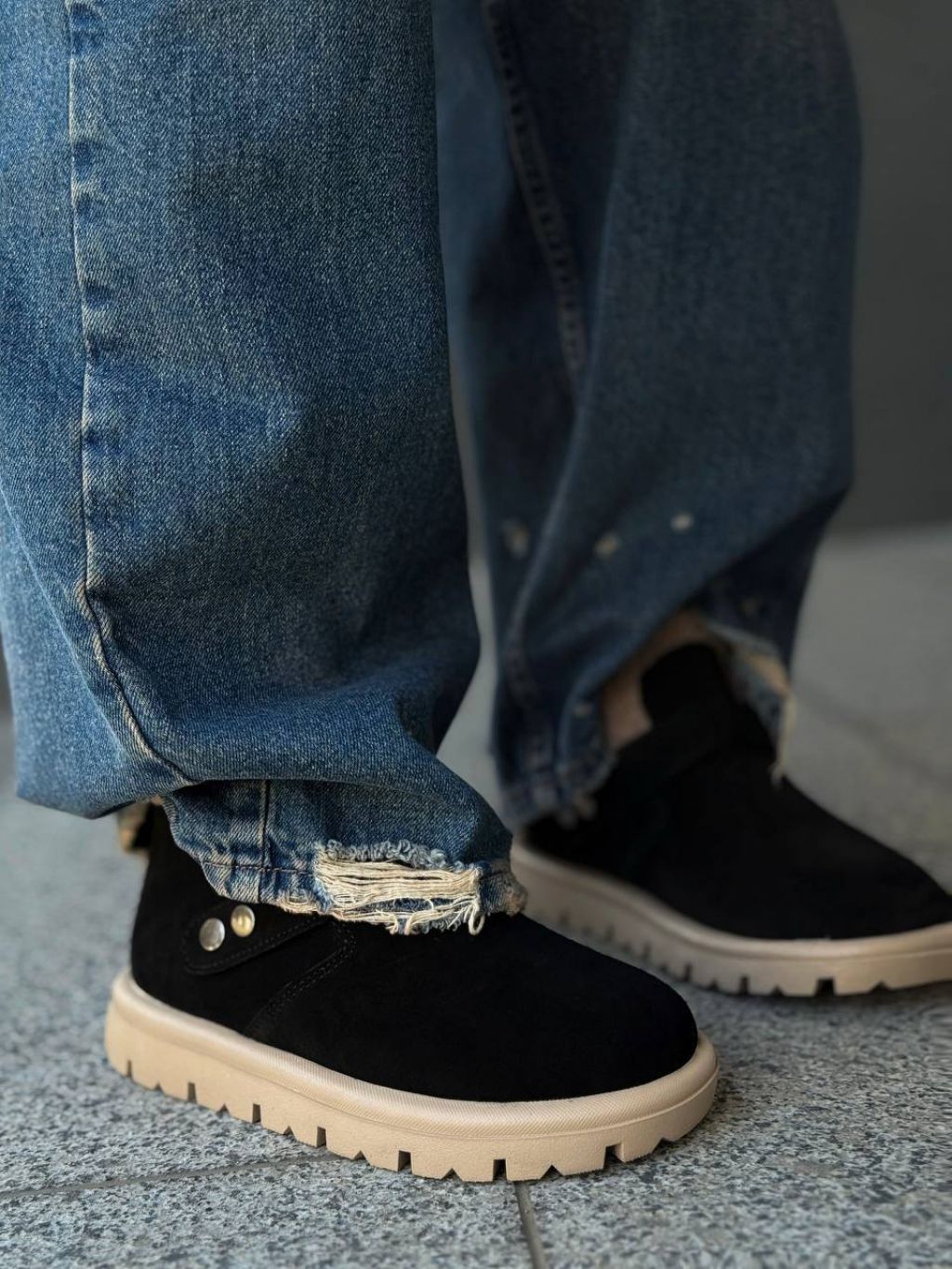 Жіночі утеплені черевички МАМБО Black