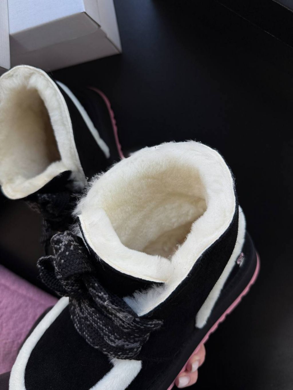 Жіночі утеплені черевички ЗЕЙБЕК Чорні