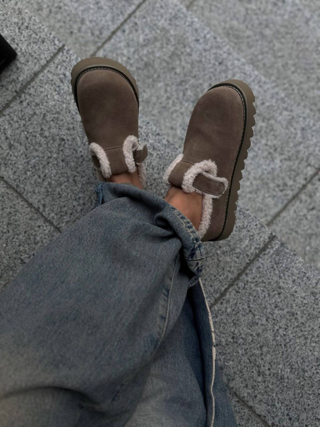 Жіночі утеплені черевички РЕНЕС Beige