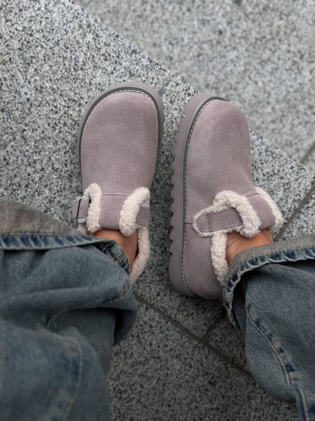 Жіночі утеплені черевички РЕНЕС Pink