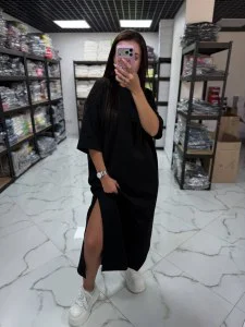 Проглянуто  Жіноча сукня Груд Black 27671250