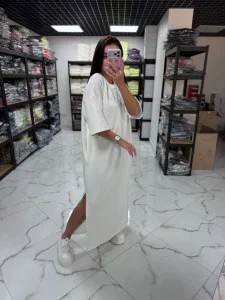 Проглянуто  Жіноча сукня Груд White 27671645