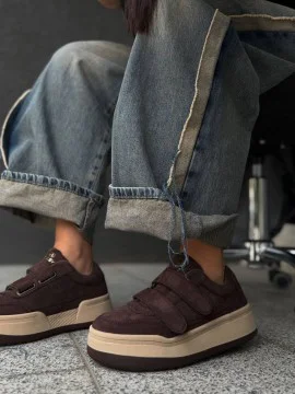 Жіночі кеди ФЕРОН Brown