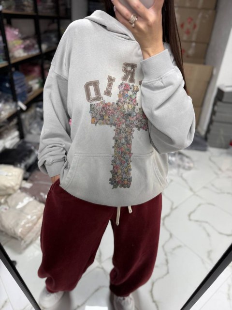 Жіноче утеплене  Худі Ріо Beige