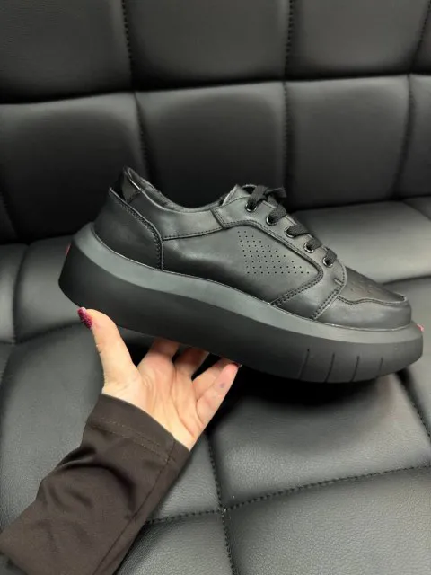 Жіночі кеди на високій підошві  Тімон Black