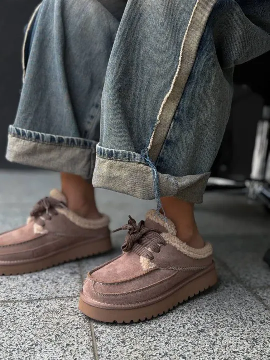 Жіночі утеплені черевички БРУТТО Pink