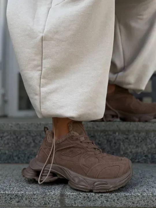 Жіночі утеплені кросівки ЛІЛІТ Beige