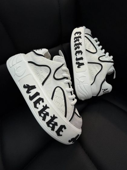 Жіночі шкіряні кеди з написами Токіо White