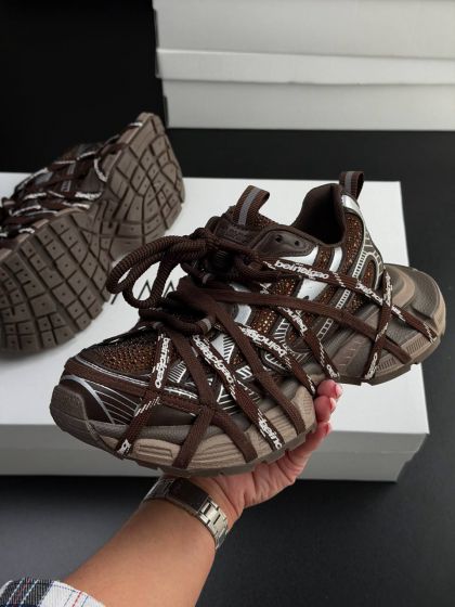 Жіночі кросівки Чанкі Brown
