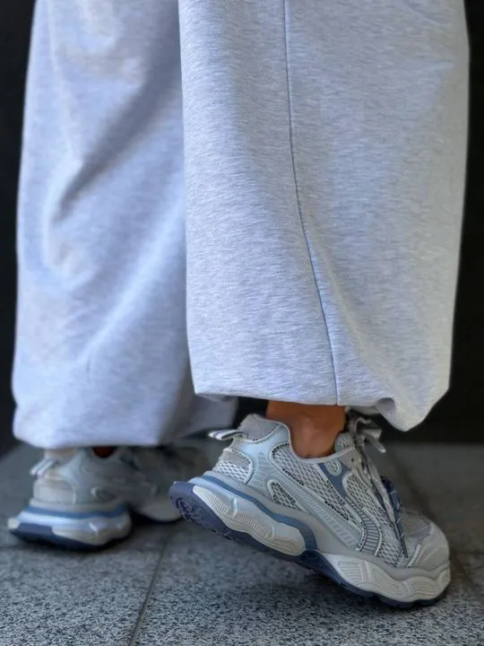 Жіночі кросівки на високій підошві КЕРЕМ Gray/Blue