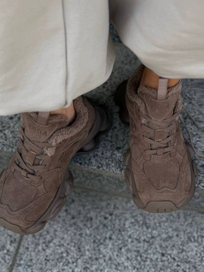 Жіночі утеплені кросівки ЛІЛІТ Beige